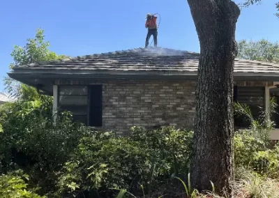 Roof Pressure Washing Service